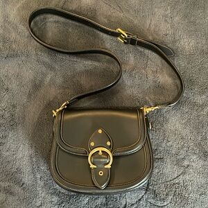 Coach Morgan black crossbody bag N# E2122-C0749 like new